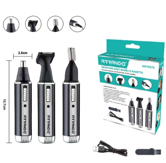 Rasoio per naso, barba e basette