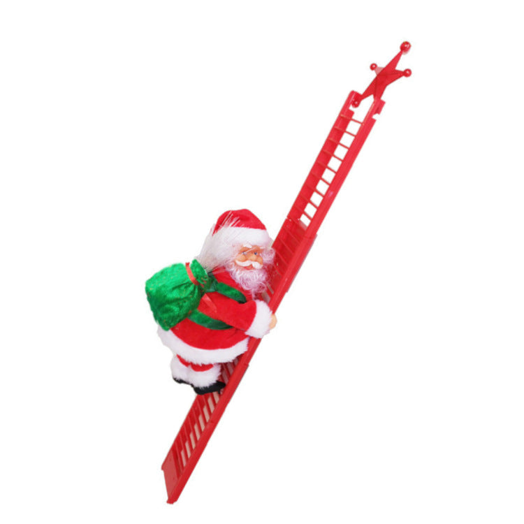 Babbo Natale arrampicatore